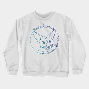 Bucky J Barks the Winter Borker Crewneck Sweatshirt